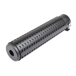 SILENCIADOR 175MM QD CON BOCACHA BATTLEAXE NEGRO