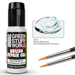 Bote de Gel Reparador de Pinceles GSW con etiqueta