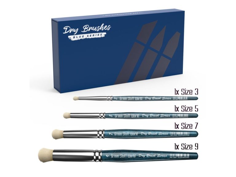 Set Pinceles para Pincel Seco Blue Series - GSW