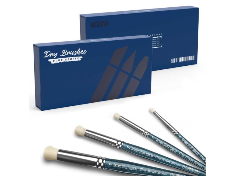 Set Pinceles para Pincel Seco Blue Series - GSW