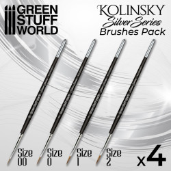 PINCELES KOLINSKY Silver Series GSW · VSGun
