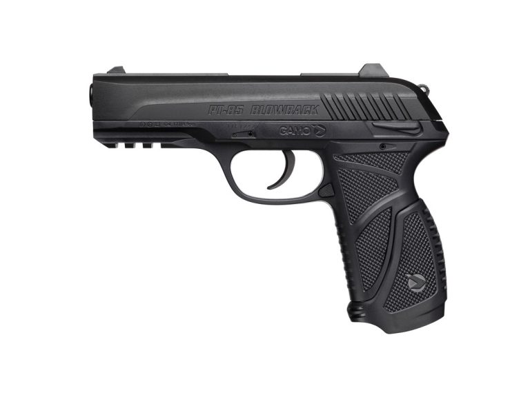 Pistola PT-85 Blowback 4.5mm Co2 vista lateral