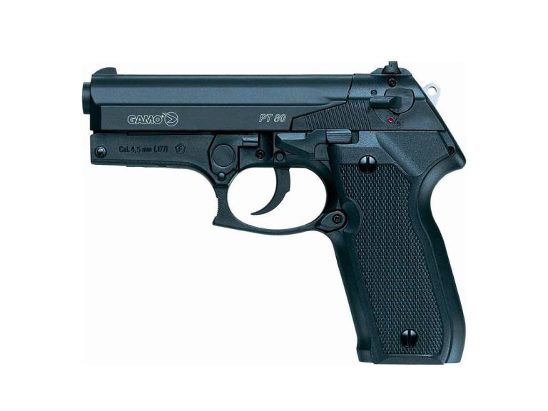 Pistola Gamo PT-80 4.5mm Co2 vista lateral