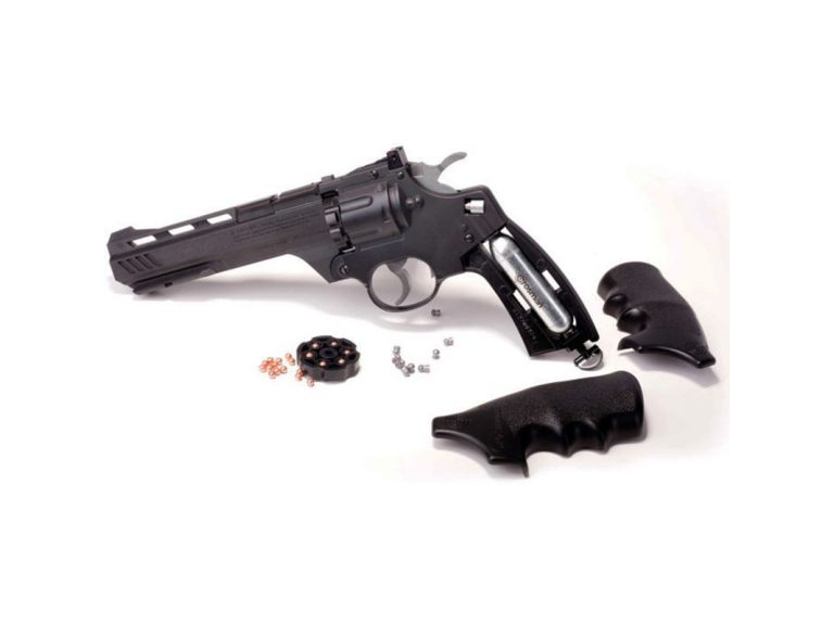 Revólver Crosman Vigilante con cañón estriado