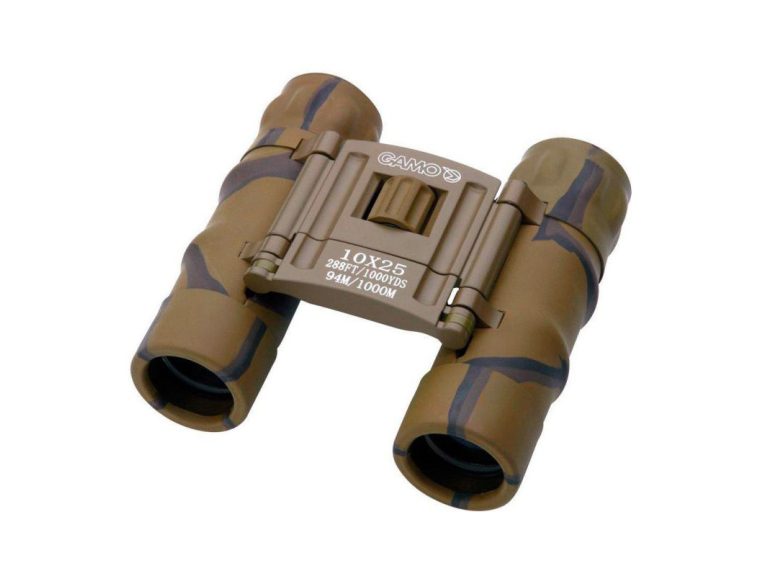 Prismáticos Gamo 10X25 DCF camo vista frontal