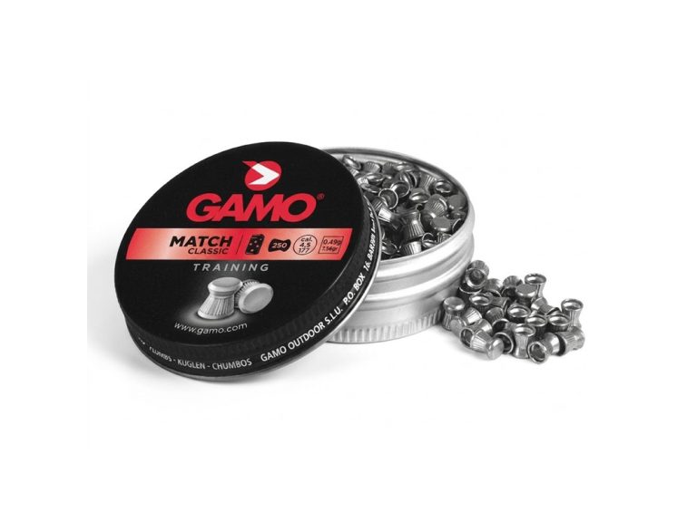 Balines Gamo Match 4.5 mm de frente