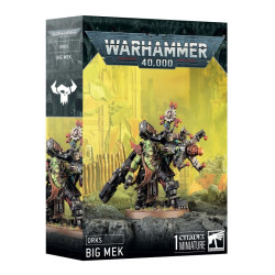 Caja original de la miniatura MekBoss Big Mek de Games Workshop