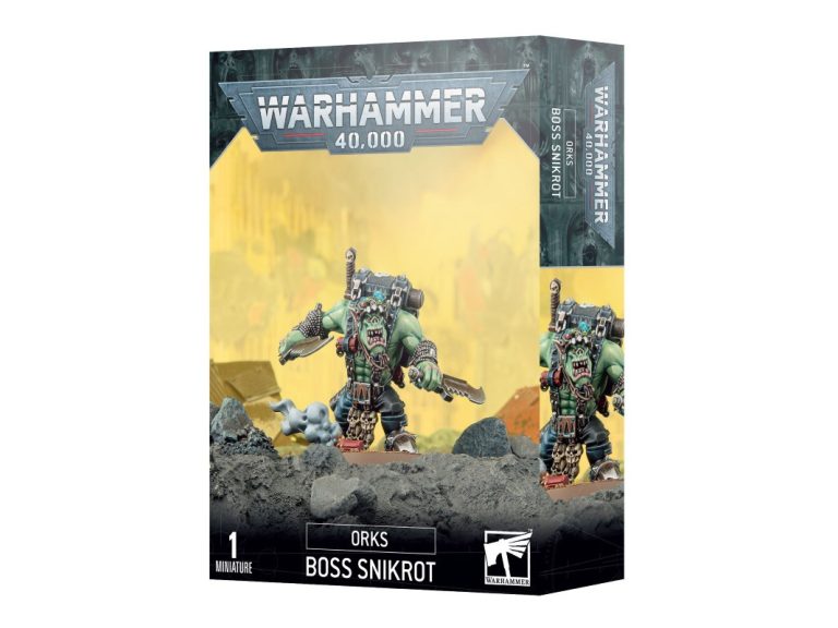 Caja del líder de los Komandoz Jefe Snikrot de Games Workshop