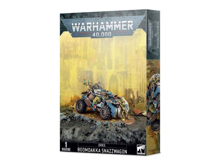Caja del bólido Boomdakka Snazzwagon de Games Workshop
