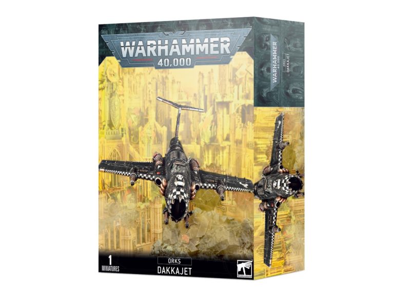 Caja de Dakkajet Orkos de Games Workshop