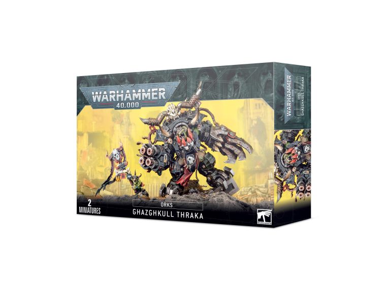 Caja del líder absoluto orko Ghazghkull Thraka de GW