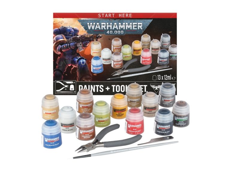 Caja de pinturas y herramientas : Warhammer 40,000
