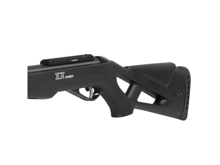 Carabina Whisper Maxxim IGT 5.5 mm vista frontal cuerpo