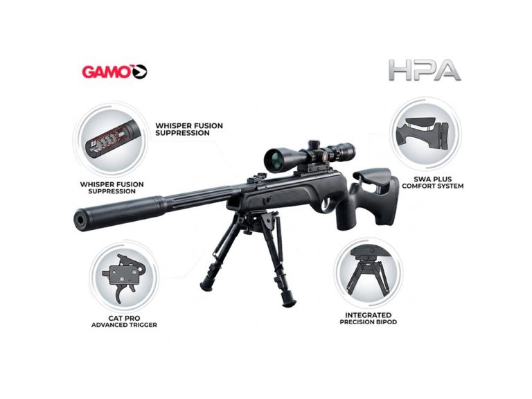 Visor 3-9x40WR de carabina Gamo HPA Mi Whisper características