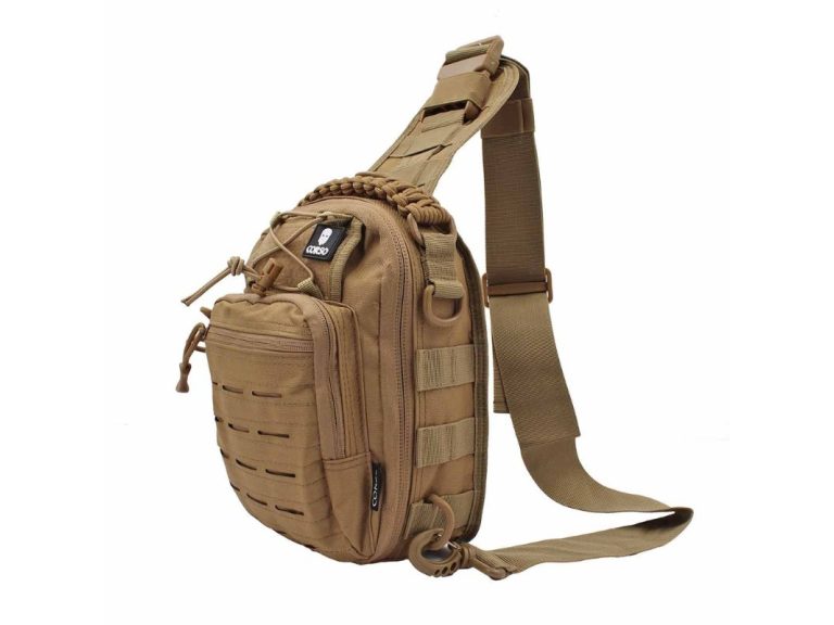 Sistema MOLLE de bandolera táctica Corso coyote