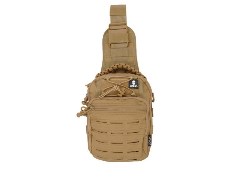 Bandolera Corso Rogue MK2 coyote frontal táctica