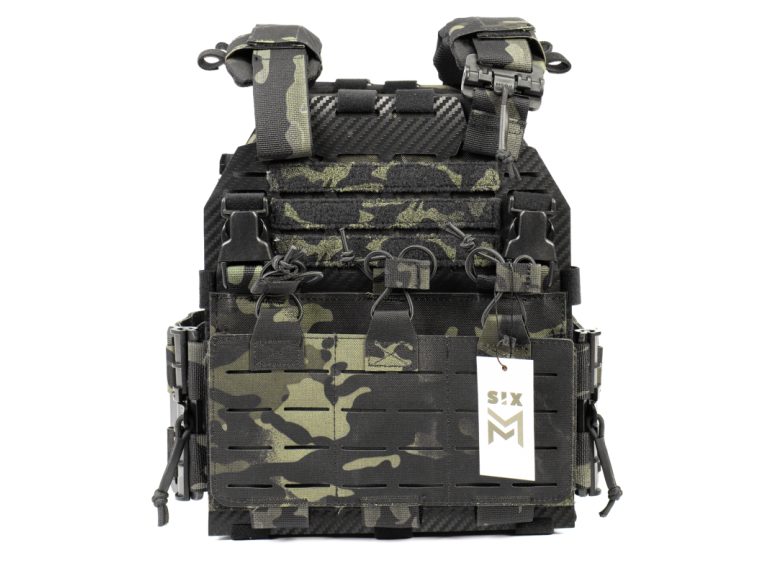 Sixmm Vest V066 Multicam Black frontal