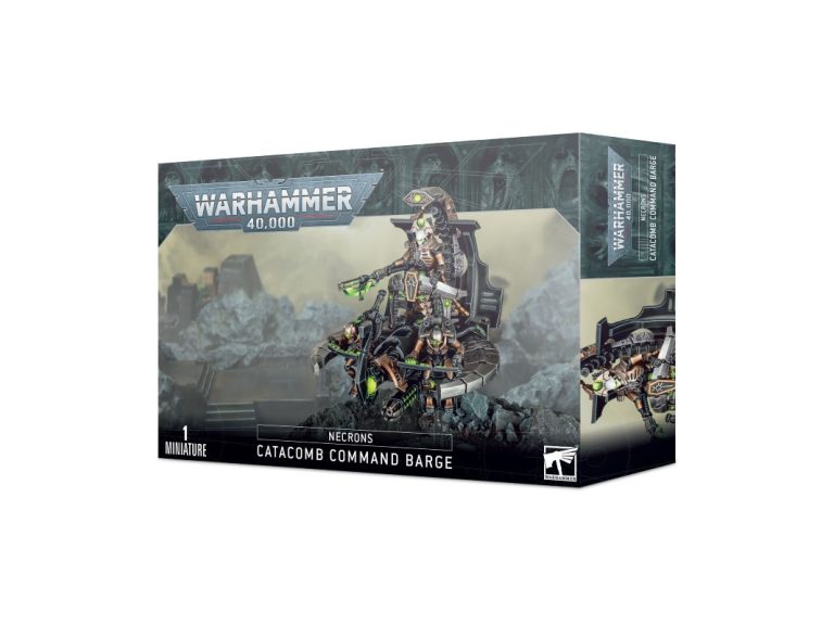 Caja del kit Plataforma de mando catacumba de Necrones