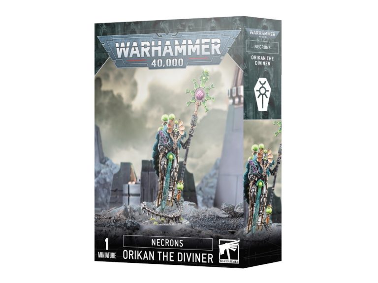 Caja del blister de Orikan el Adivino para Warhammer 40k