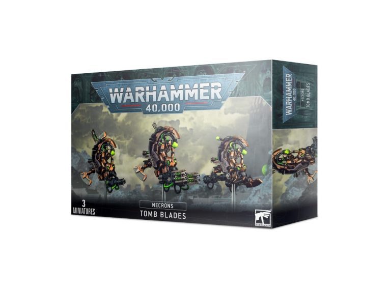 Caja del kit de montaje Tomb Blades de los Necrones
