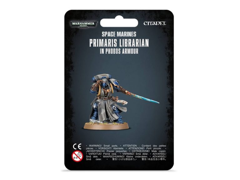 Bibliotecario con Armadura Phobos - Marines Espaciales