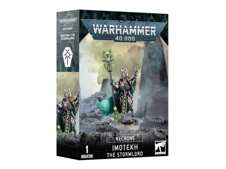 Caja del kit de montaje de Imotekh el Señor de la Tormenta