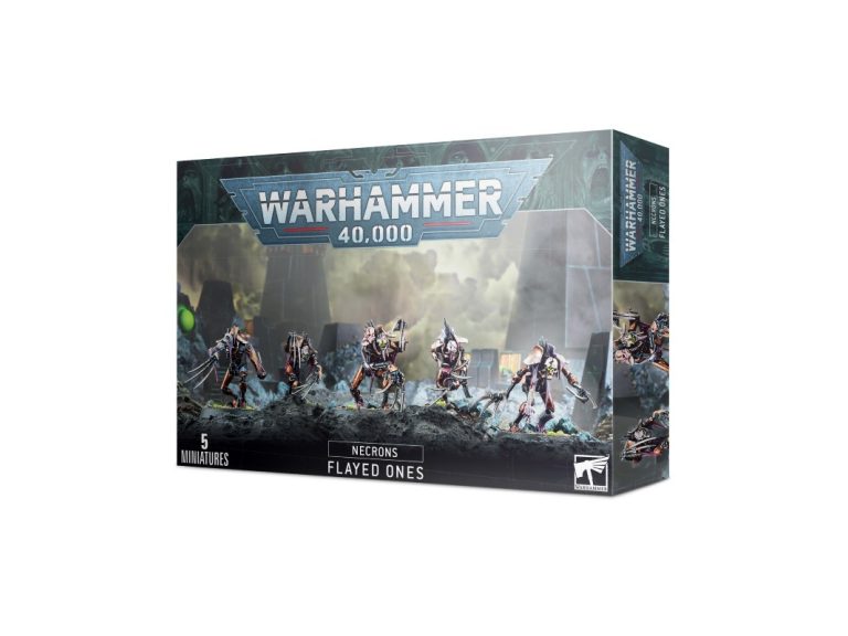 Caja de la escuadra Desolladores Necrones de Warhammer