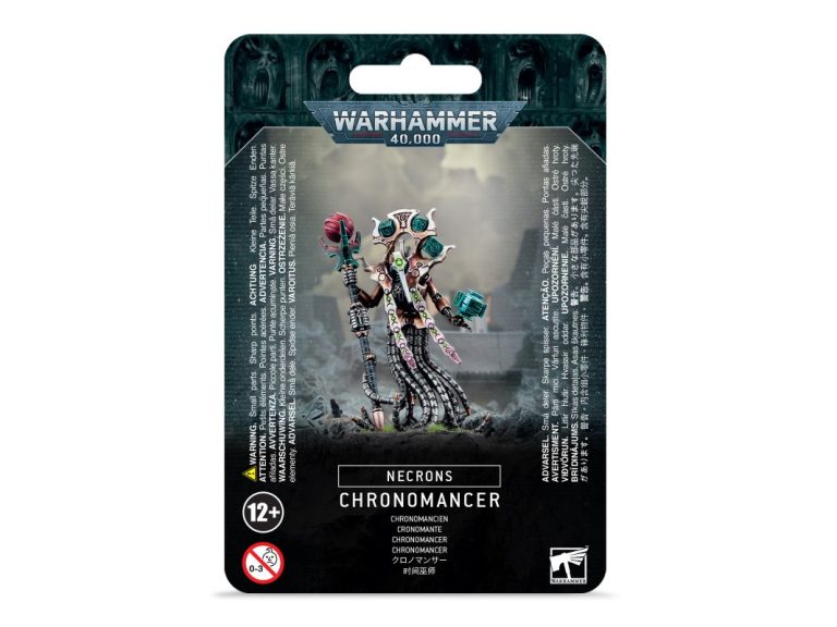 Caja de plástico del Cronomante Necrón de Warhammer 40k