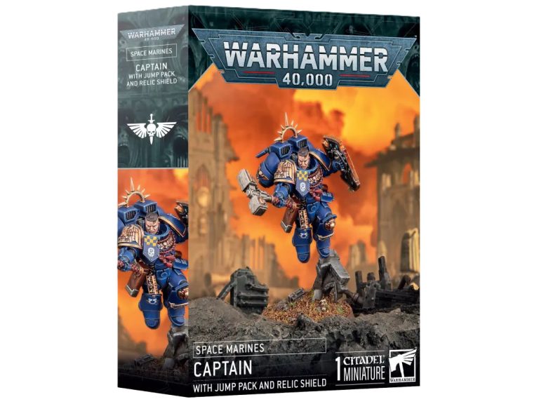 Caja Capitán con propulsor de salto y escudo reliquia