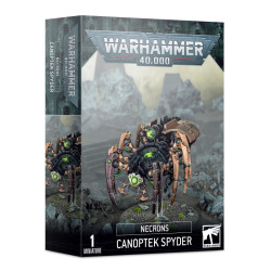 Caja del kit de montaje de la Araña Canóptica Necrones
