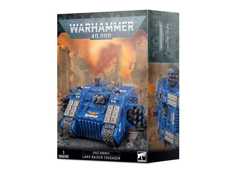 Caja Land Raider Cruzado Marines Espaciales
