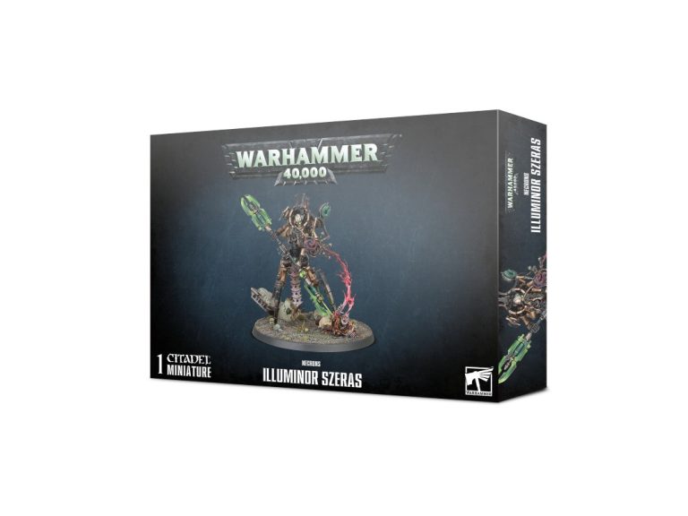 Caja del kit de montaje de Illuminor Szeras de Warhammer
