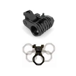 ANILLA LINTERNA MULTIPOSICIÓN AJUSTABLE GEN2 NEGRO