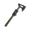 Hacha Pugna Dummy Verde OD de Secutor, ideal para entrenamiento y airsoft, con empuñadura resistente y funda MOLLE.