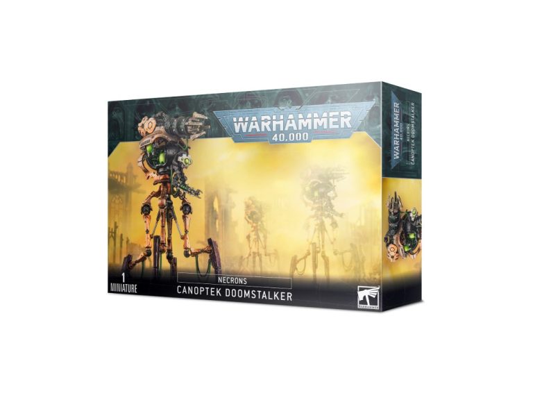 Caja del kit Destructor Acechante Canóptico de Necrones