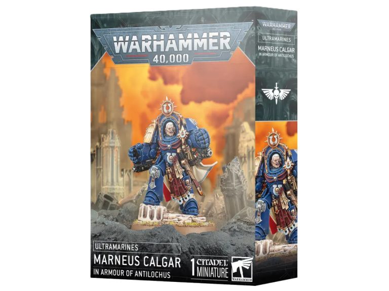 Marneus Calgar con Armadura de Antilochus - Ultramarines