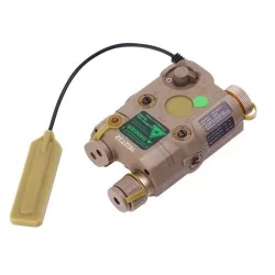 LA-5C UHP PEQ-15 Láser rojo + Láser IR/LED IR WADSN TAN