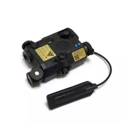 LASER ROJO FMA LINTERNA AN/PEQ-15 NEGRO