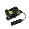 LASER ROJO FMA LINTERNA AN/PEQ-15 NEGRO