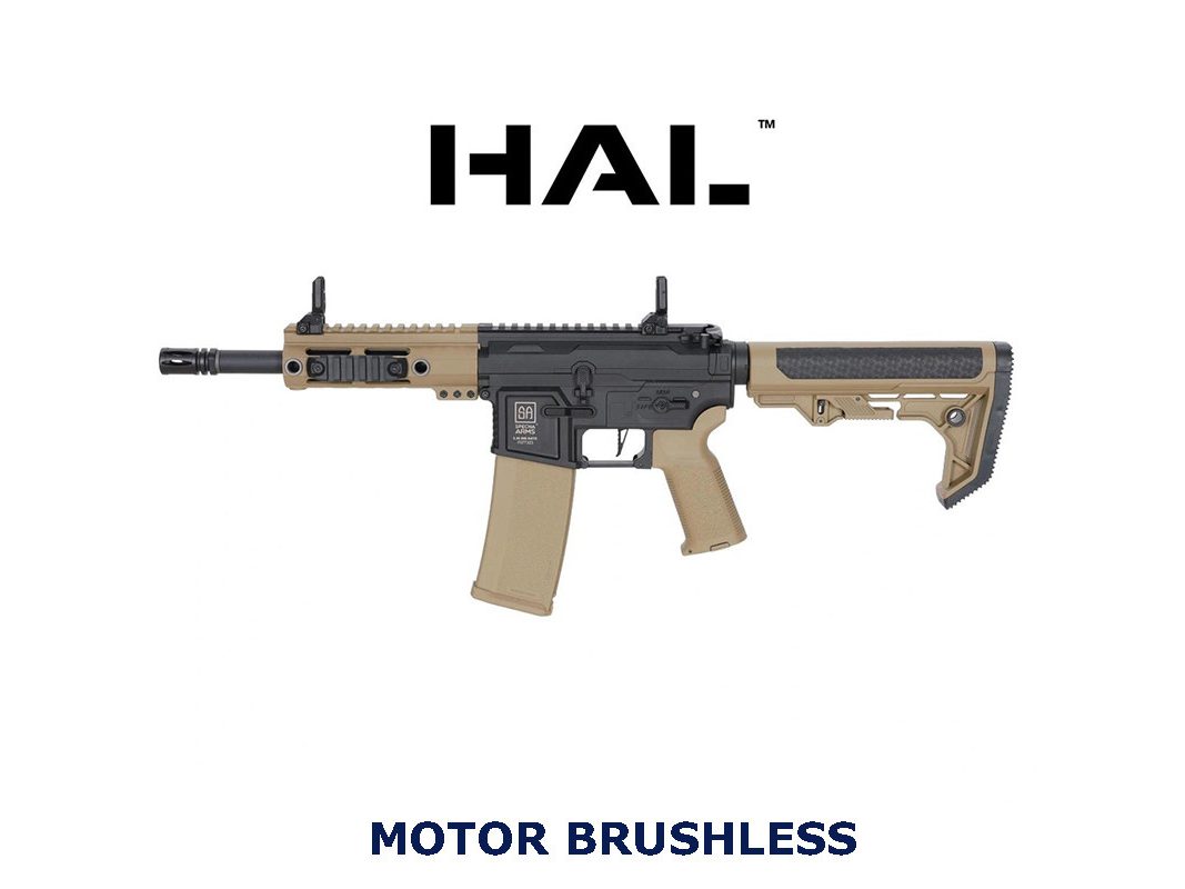 Specna Arms Sa-F04-Rl Flex Gen2 Hal Etu Brushless Light Ops Tan