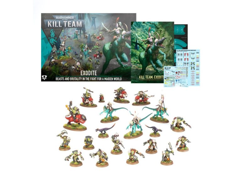 Caja Kill Team Exoditas Aeldari en Inglés