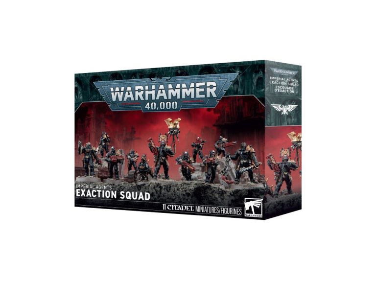 Caja oficial de la Escuadra de Exacción Warhammer 40k