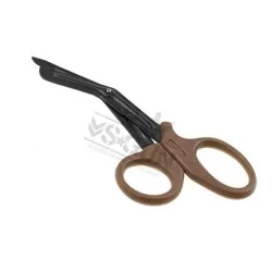 Tijeras Invader Gear Tan fabricadas en acero alemán, perfectas para pouch médico.