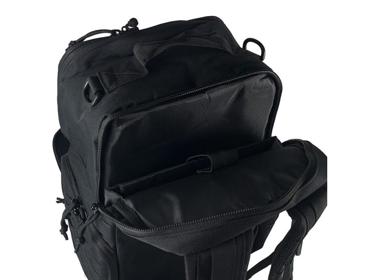 Mochila Conquer Range Edc Backpack Negra detalle 1