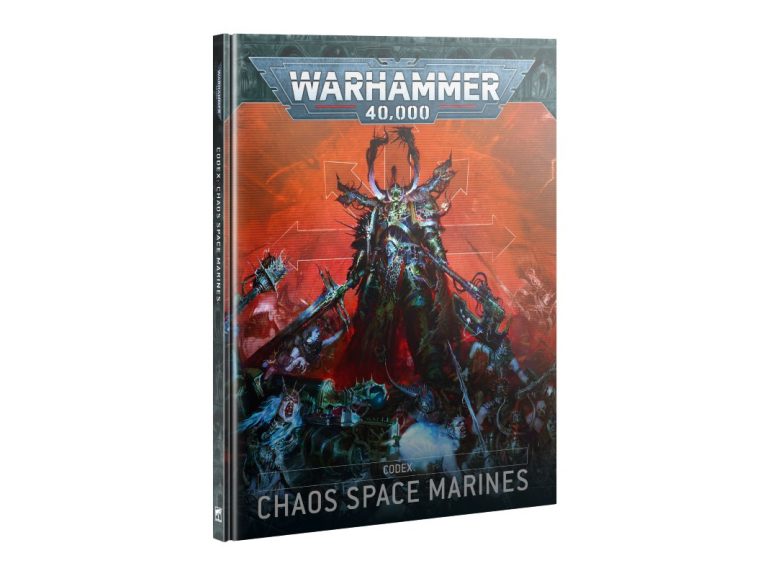 Portada oficial del Codex Marines Espaciales del Caos