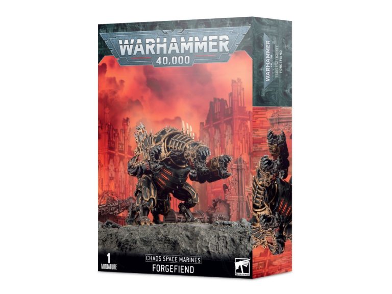 Caja oficial del Diablo de la Forja de Warhammer 40k