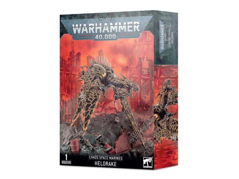 Caja oficial del Dragón Infernal de Warhammer 40k
