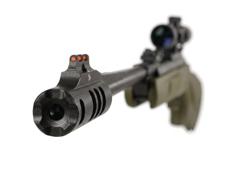 Carabina Gamo Big Cat 1000 E Barricade 4.5mm en ángulo