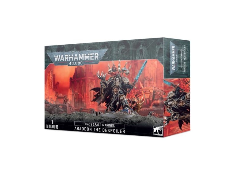 Caja oficial de Abaddon el Saqueador de Warhammer 40k