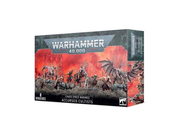 Caja oficial de Cultistas Malditos de Warhammer 40k